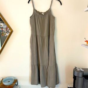 Anthropologie maxi dress